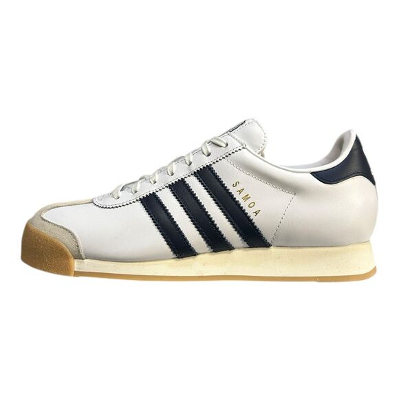 Adidas Samoa IF7164 Men’s Size 9 Cloud White Night Indigo Shoes New w/o Box - Picture 3 of 8